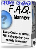 Big Fat FAQ Manager - Create a FAQ page in minutes